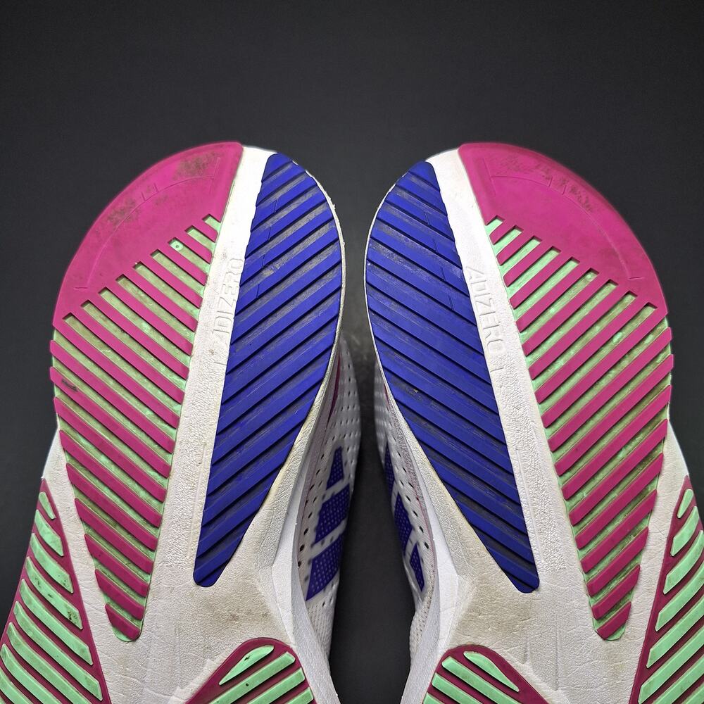 Adidas Adizero SL White Lucid Blue Fuchsia Running Shoes GV9095 Men's Size 7 - Picture 13 of 16